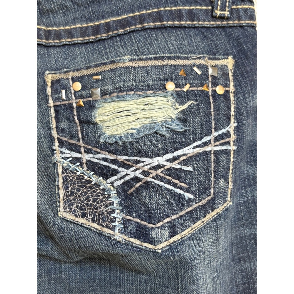BKE Women’s Dark Wash Boot Cut Jeans - Picture 11 of 13